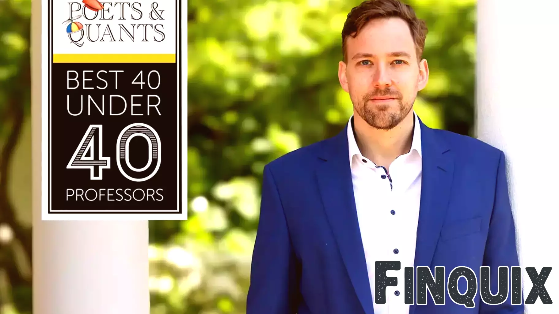 Darden’s Christoph Herpfer Named One of “Best 40 Under 40 Business Professors” by Poets & Quants