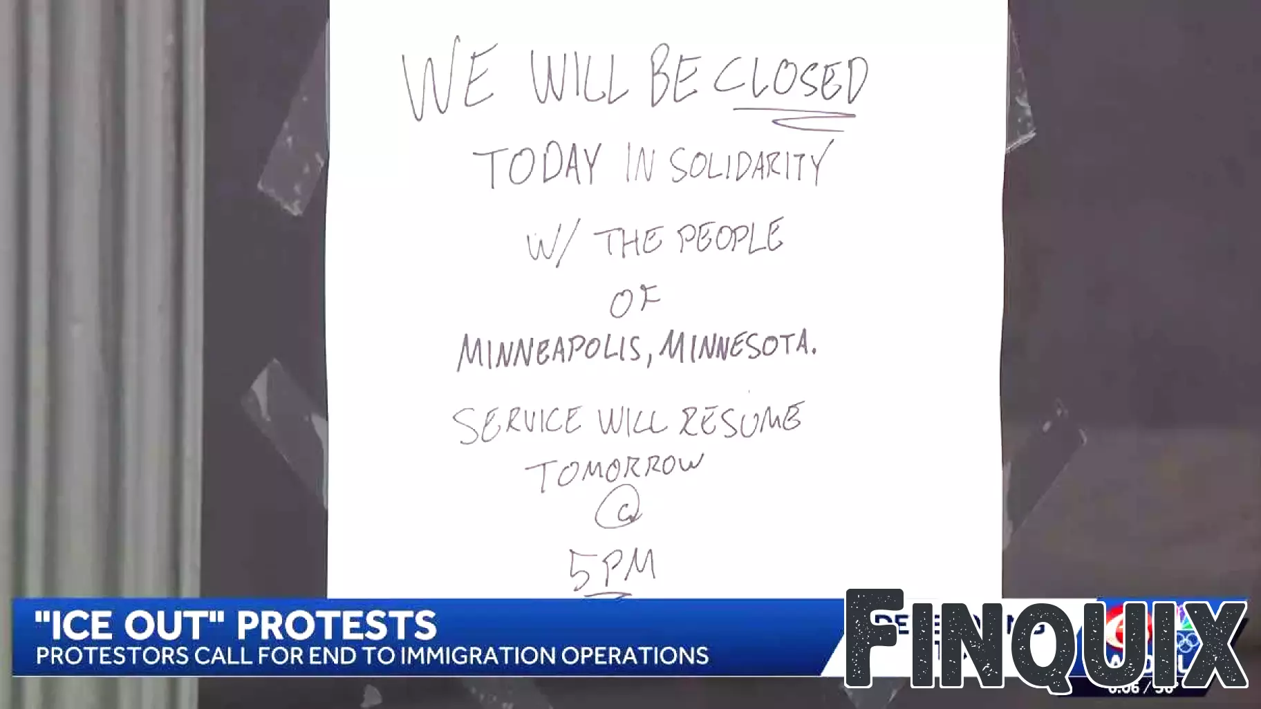 'ICE out' movement sparks protests, temporary business closures in New Orleans