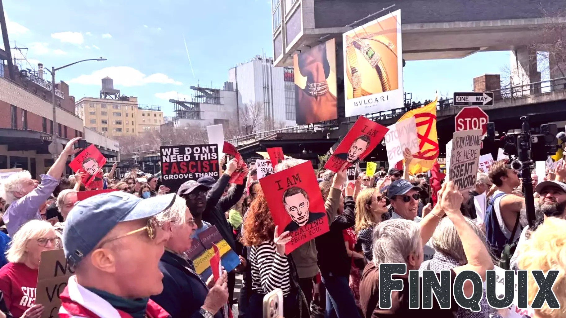 Rising Protests Against Elon Musk Pose Risks to Tesla's Business