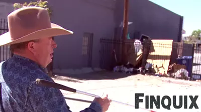 Business owner gets cited after removing needles and trash