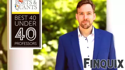 Darden’s Christoph Herpfer Named One of “Best 40 Under 40 Business Professors” by Poets & Quants
