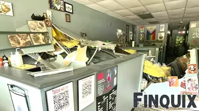 Woodstock business struggling after car plows through it